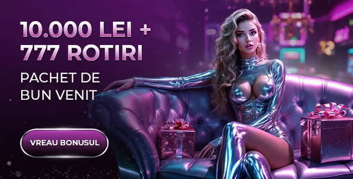 Player bonus de bun venit - 10.000 RON + 777 FS