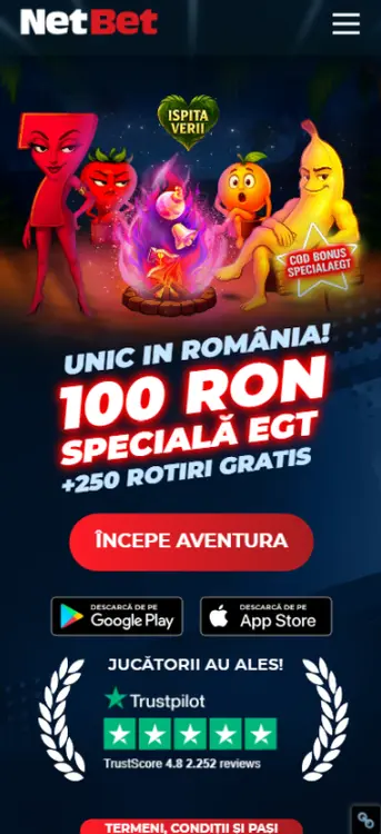 Bonus fara depunere Netbet - cum functioneaza