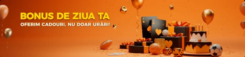 Bonus fara depunere de ziua ta la Totogaming