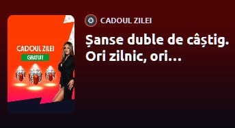 Acum ai șanse duble la câștig la Cadoul zilei Betano