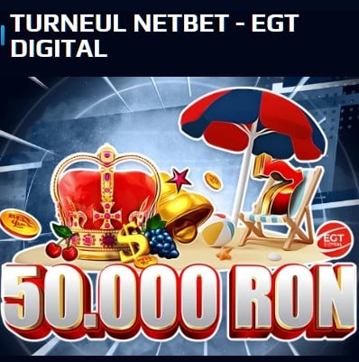 Turneul EGT Digital NetBet: premii garantate + free spins fără depunere