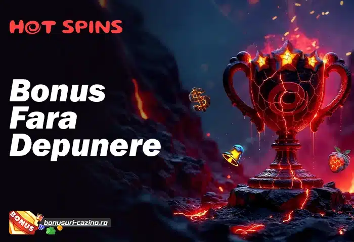 HotSpins bonus fara depunere
