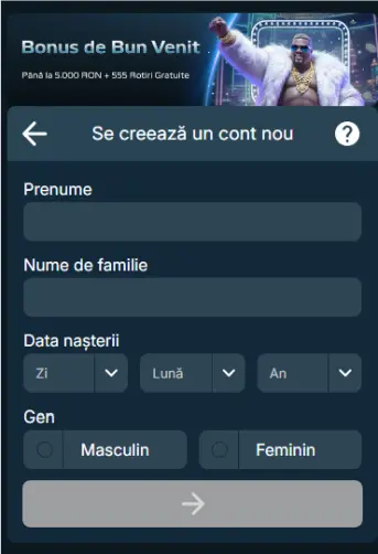 Ultrabet bonus fara depunere - inregistrare cont