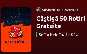 Ai luat cele 50 Rotiri Gratis la Misiunea Focului Betano?